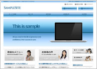 テーマNo.108[メタル2 BLUE]