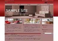 テーマNo.226[モダン RED]