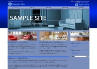 テーマNo.227[モダン BLUE]