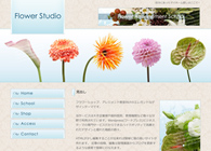 テーマNo.312[フラワー2 BLUE]