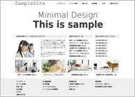 テーマNo.046[シンプル2 GRAY]