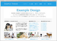 テーマNo.049[クリアーBLUE]