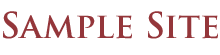 Sample site