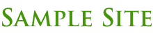 Sample site